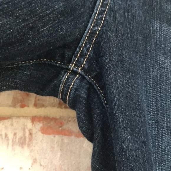 Paige Dark Wash HH Boot Denim Jeans - Picture 3 of 13